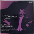 vinyl LP album Italian & German Arias by Italian tenor Mario del Monaco,