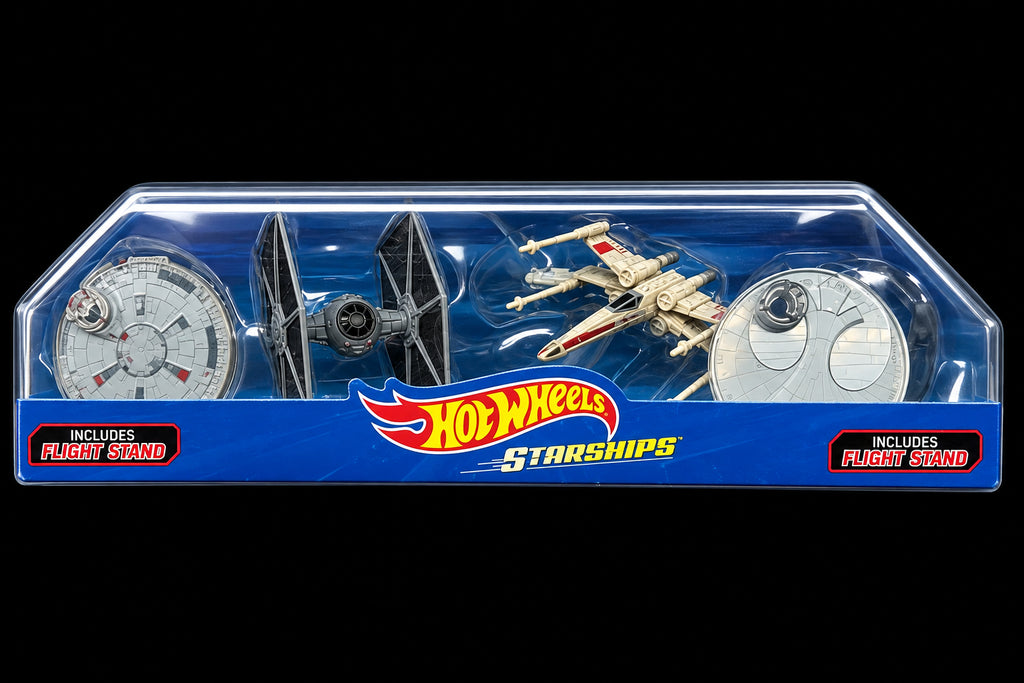 Hot Wheels Star Wars TIE Fighter vs. X-Wing Fighter 2-Pack