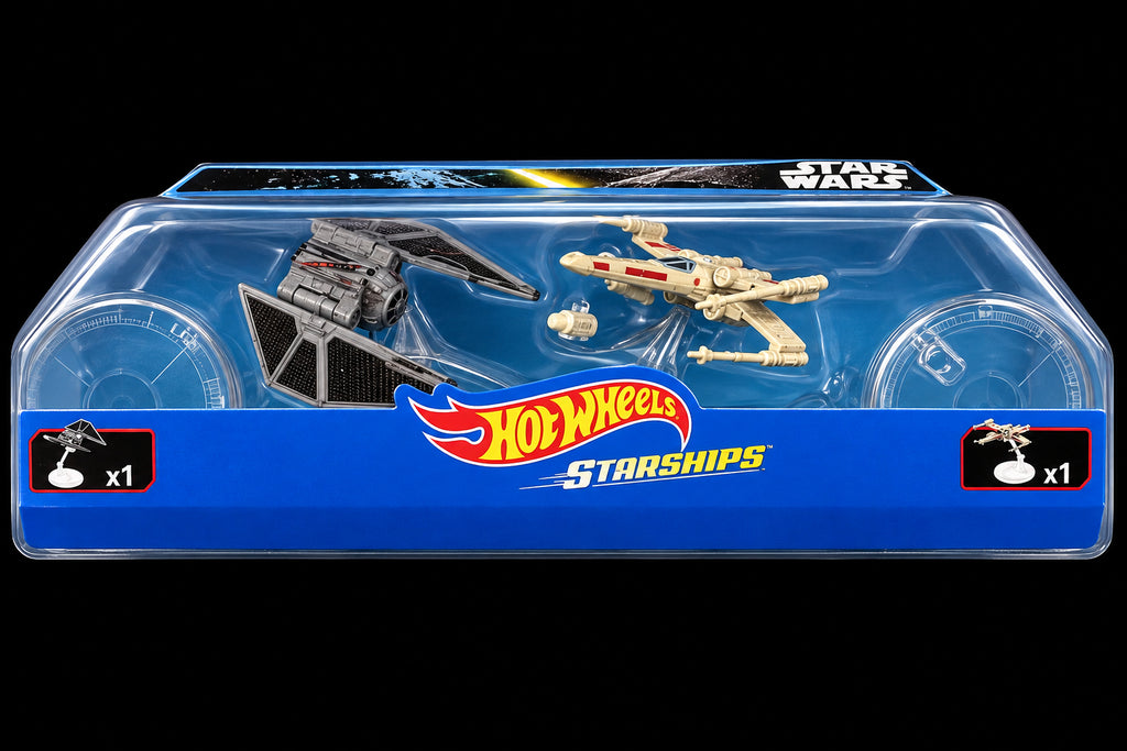 Hot Wheels Star Wars Rogue One TIE Striker vs. X-Wing Fighter (Red Five) 2-Pack