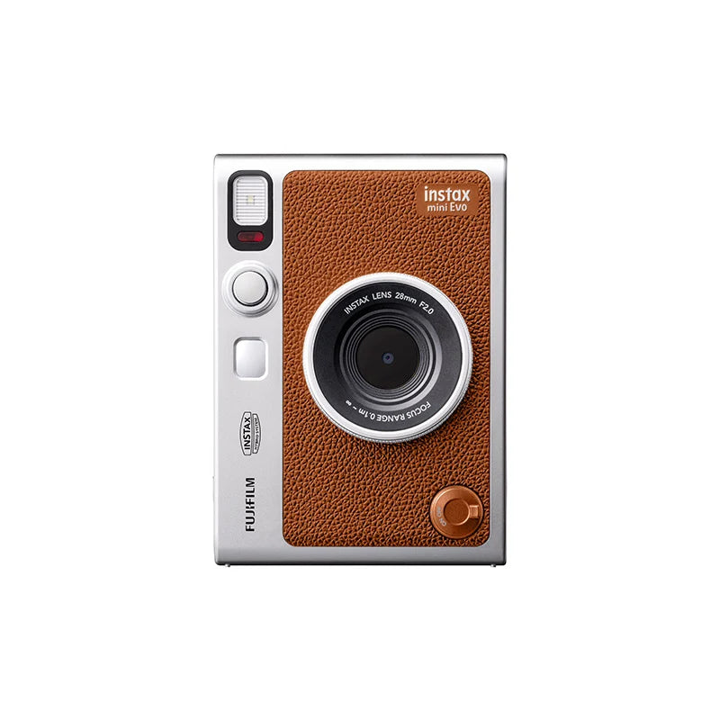Fujifilm   Instax   Mini   Evo   -   Hybrid   Instant   Camera  brown