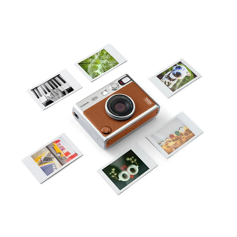 Fujifilm   Instax   Mini   Evo   -   Hybrid   Instant   Camera  brown