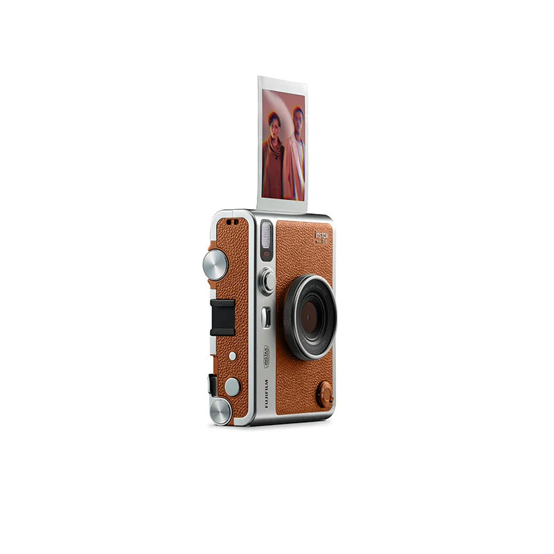 Fujifilm   Instax   Mini   Evo   -   Hybrid   Instant   Camera  brown