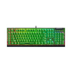 Razer   BlackWidow   V4   X   Minecraft   Edition   Mechanical   Gaming   Keyboard   –   Full-Size   RGB   Wired   with   Clicky   Green   Switches
