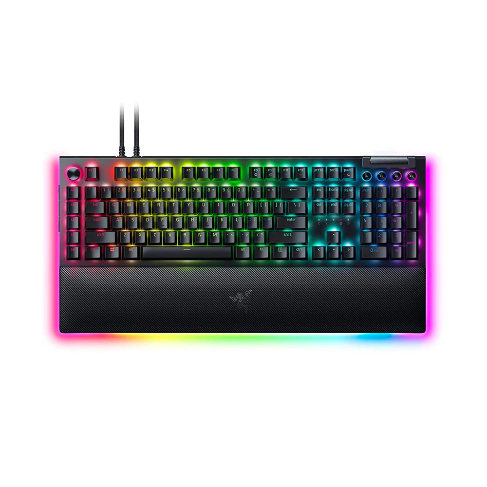 Razer   BlackWidow   V4   Pro   -   Mechanical   Gaming   Keyboard   (Green   Switch)   -   US   Layout