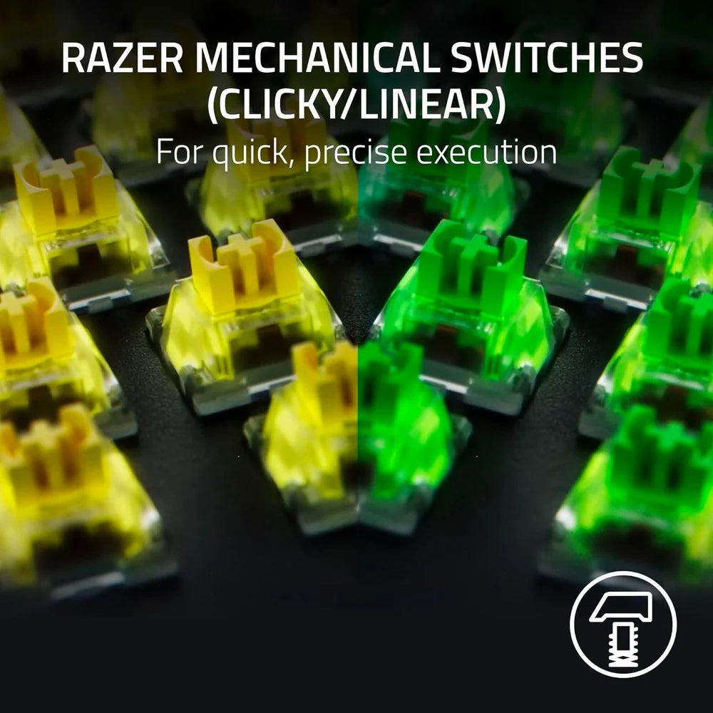 Razer   BlackWidow   V4   -Green   Mechanical   Switches