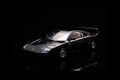 Bburago 1:24 scale VINTAGE FERRARI F40 BLACK Made in Italy