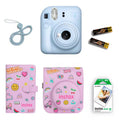 Fujifilm   Instax   Mini   12   Gift   Box   Instant   Camera  Blue color +   Mini   film   +   Protective   Case   +   Photo   Album