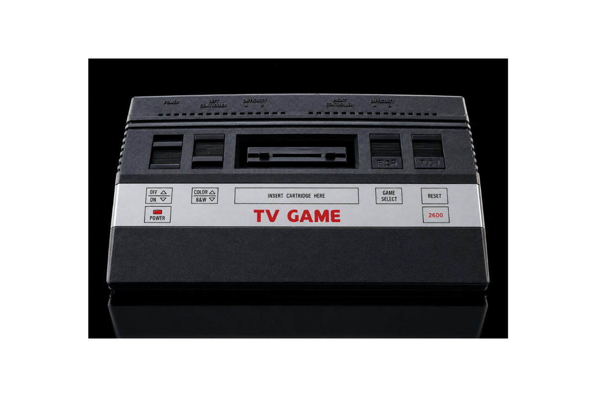 vintage Atari 2600 clone or bootleg home video game console