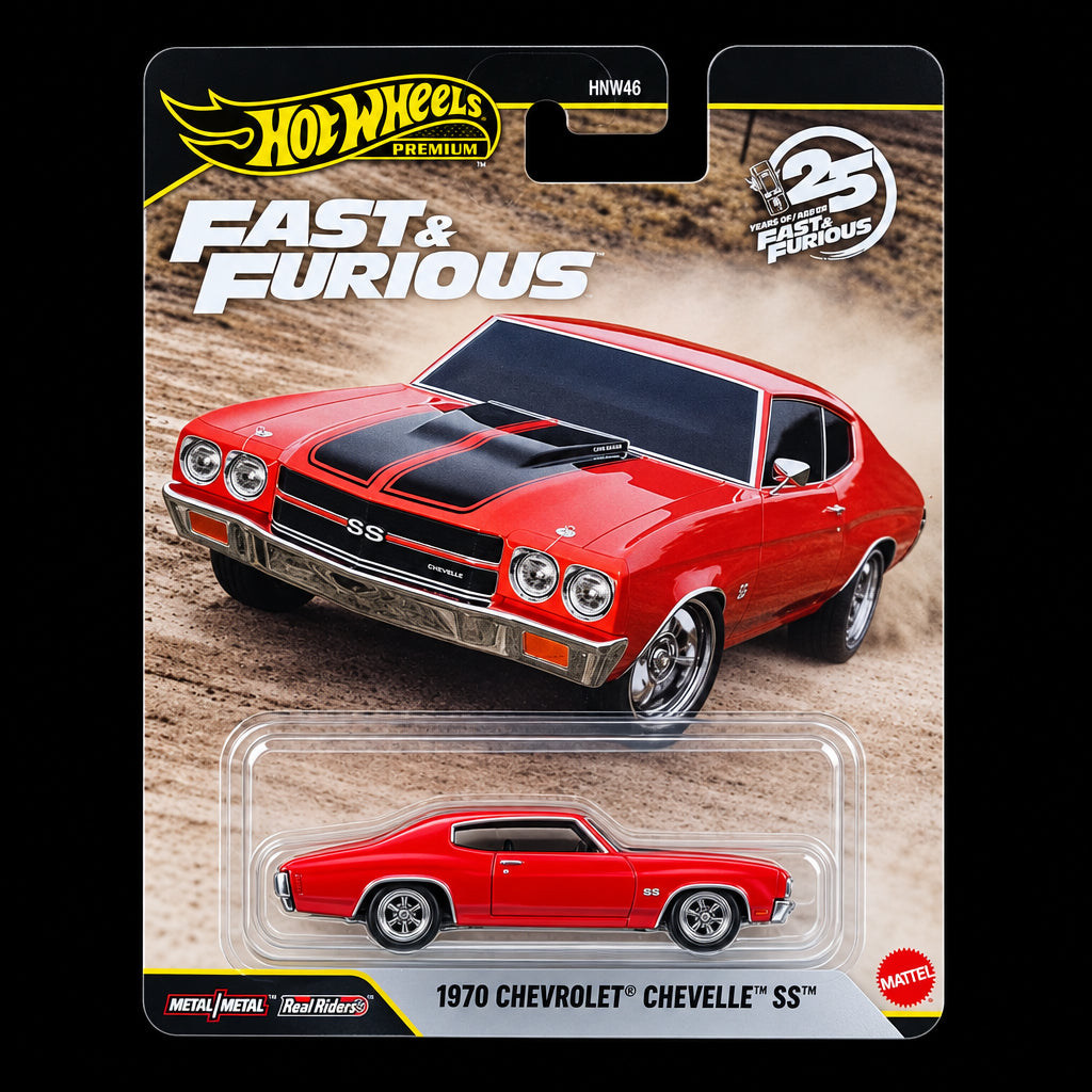 Hot Wheels Premium Fast & Furious 1970 Chevrolet Chevelle SS