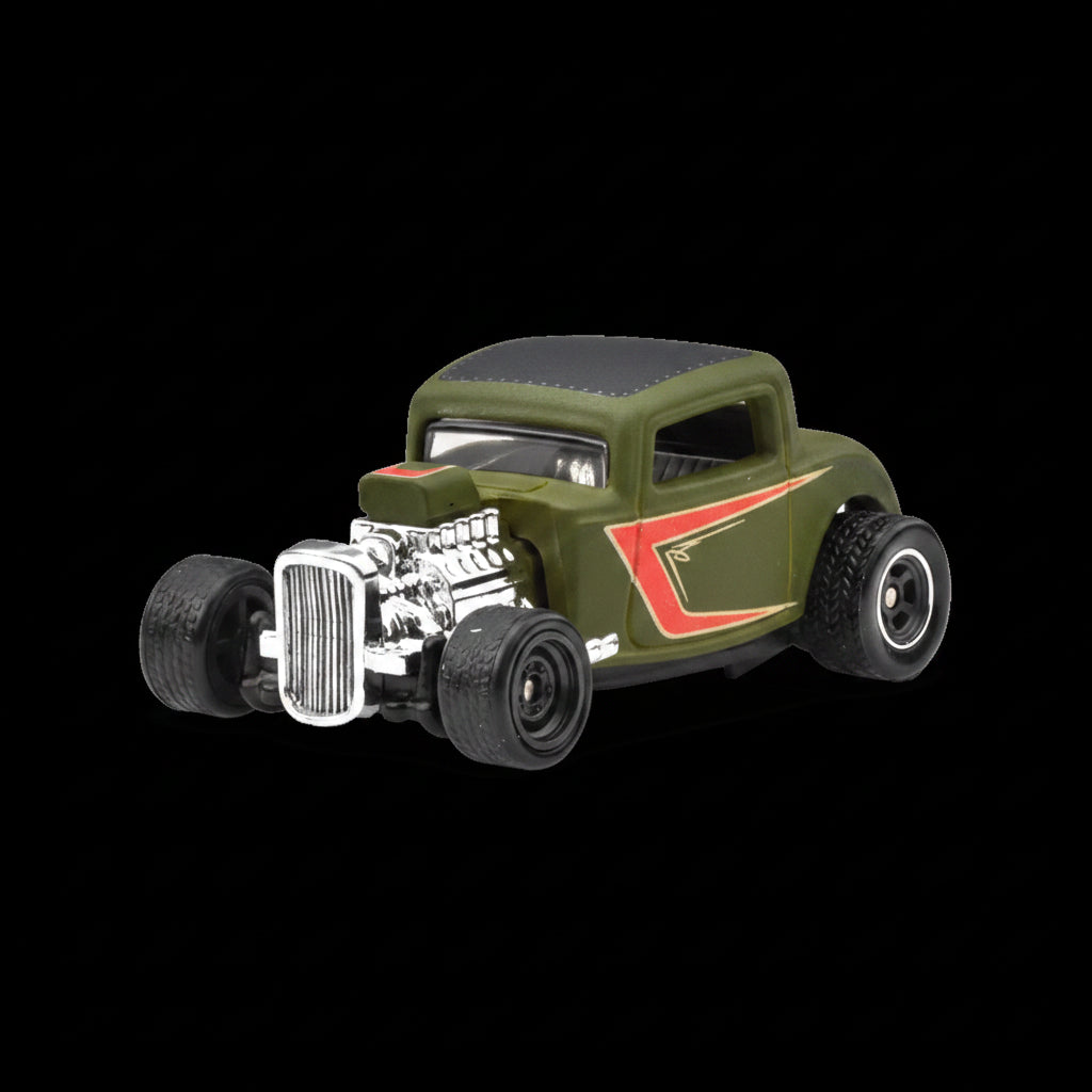 Hot Wheels Boulevard '32 Ford Toy Car Green Premium Series