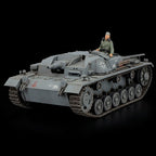 Tamiya 1/35 German Sturmgeschütz III Ausf. B (Sd.Kfz. 142) model kit (Item No. 35281).