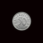 Nazi 1935- Germany 50 Reichspfennig Coin
