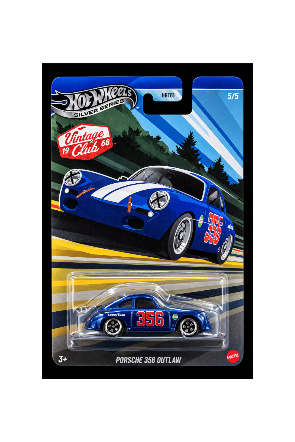 Hot Wheels Silver Series Vintage Club 1968 - Porsche 356 Outlaw