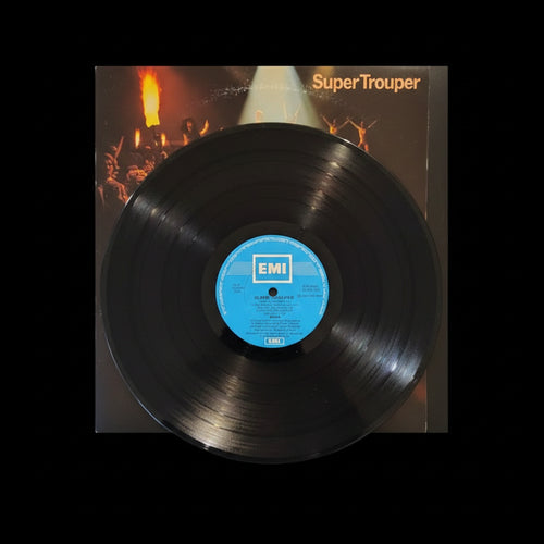Abba Super Trouper LP vinyl Taiwan Polar 1980 with inner sleeve AAB270