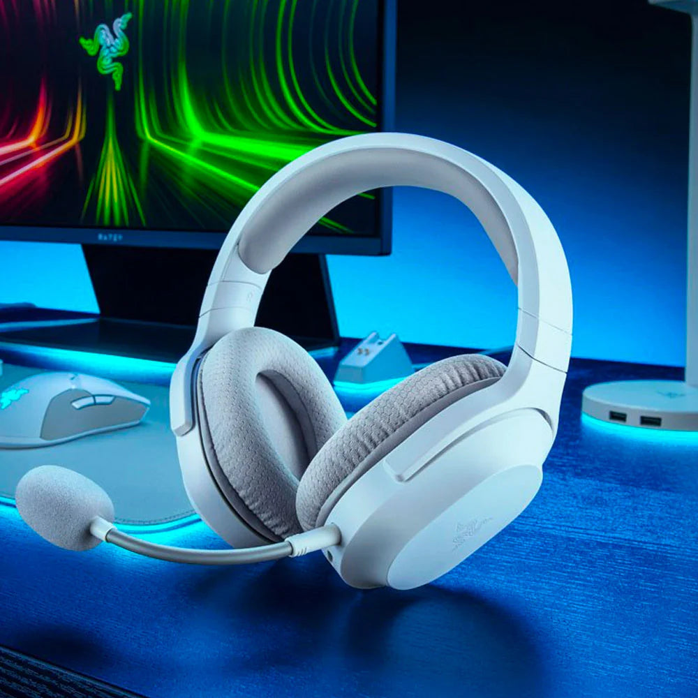 Razer   -   Barracuda   X   2022   Edition   Wireless   Stereo   Gaming   Headset   for   PC,   PS5,   PS4,   Switch,   and   Mobile   -   Mercury   White