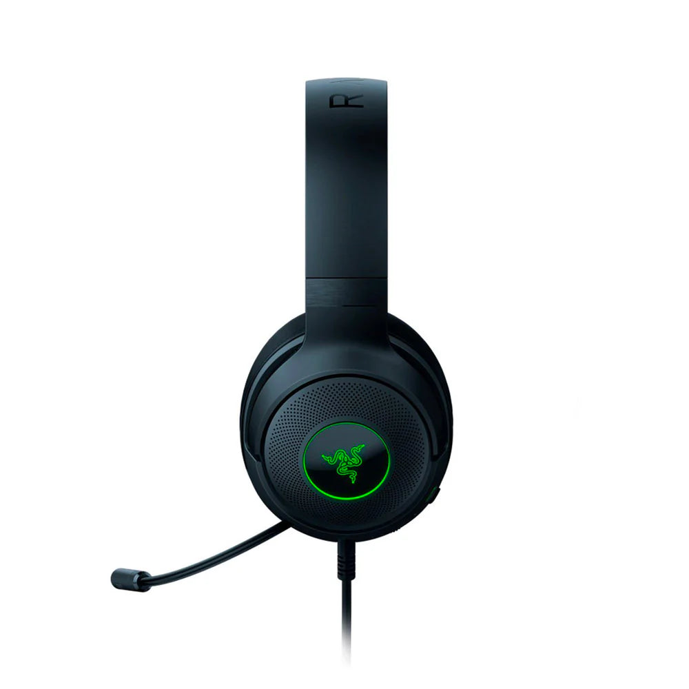 Razer   -   Kraken   V3   X   Wired   7.1   Surround   Sound   Gaming   Headset   for   PC   with   Chroma   RGB   Lighting   -   Black
