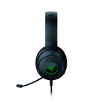 Razer   -   Kraken   V3   X   Wired   7.1   Surround   Sound   Gaming   Headset   for   PC   with   Chroma   RGB   Lighting   -   Black